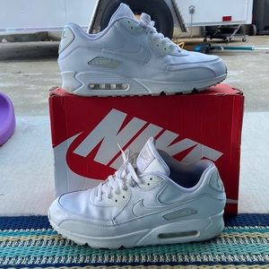 Air Max 90 White Leather